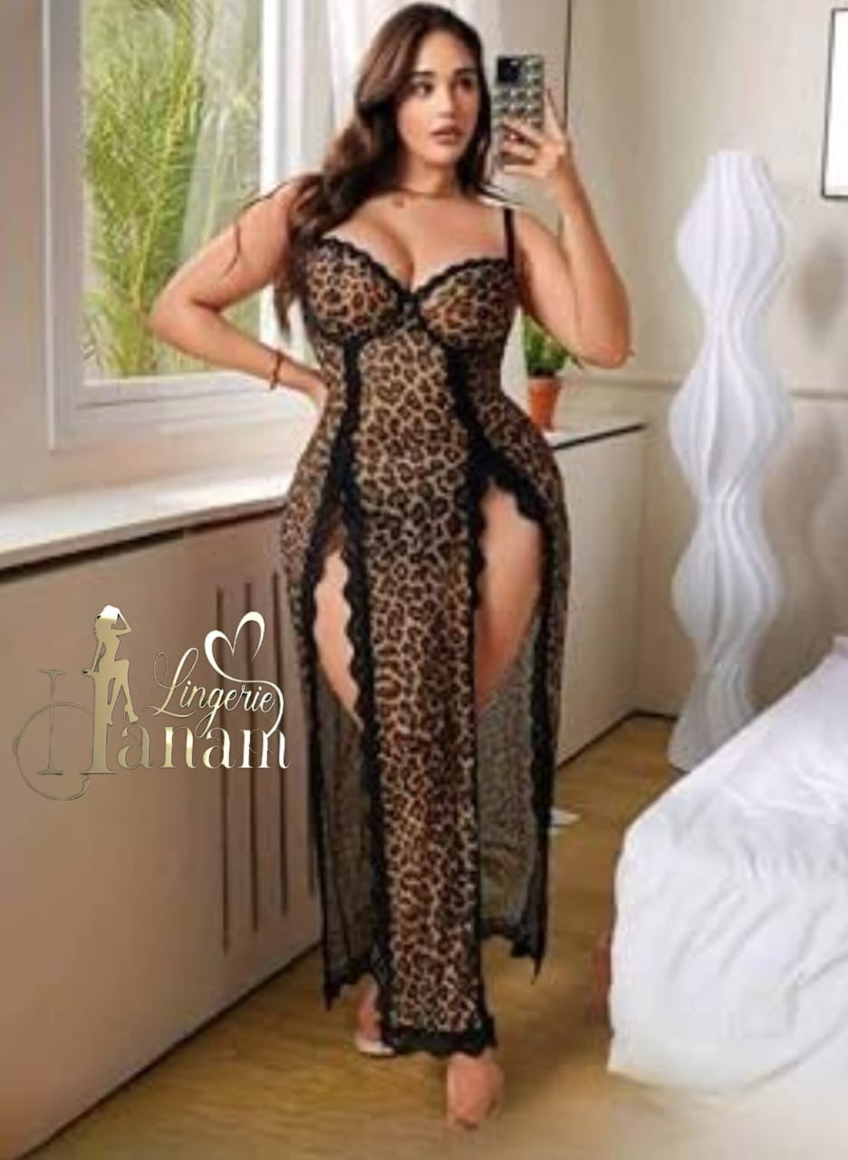 Léopard lingerie